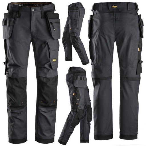 Робочі штани Snickers 6270 Vision + R. 50 сірий