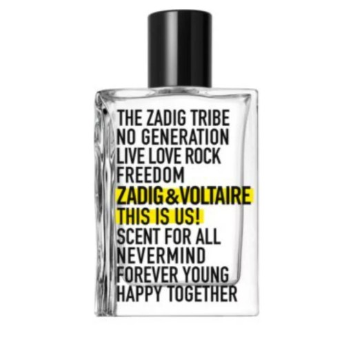 zadig & voltaire this is us! woda toaletowa 100 ml  tester 