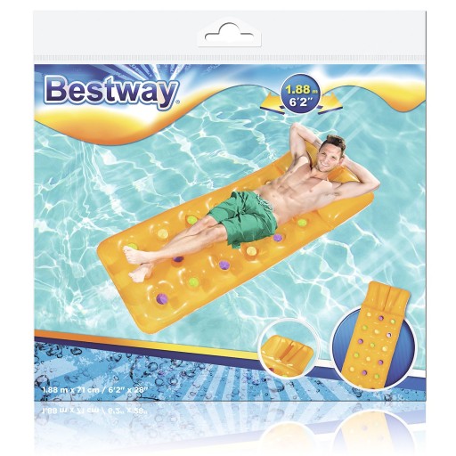 Надувний пляжний матрац 188х71см Bestway