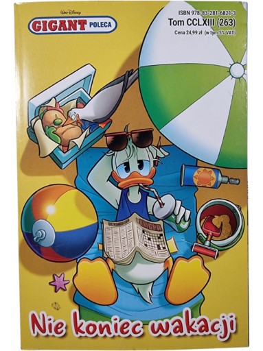 Zdjęcie egzemplarza: Nie koniec wakacji / Gigant Poleca / Kaczor Donald / Komiks nr 263