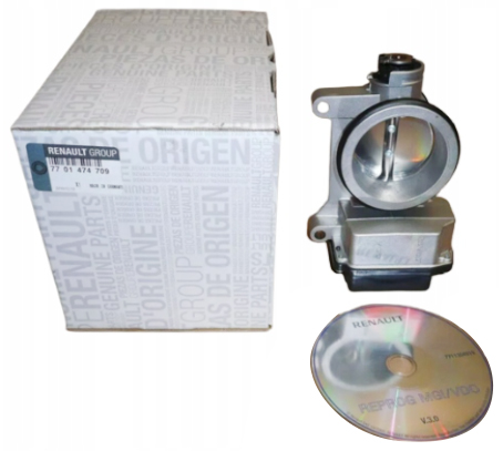 7701474709 - ДРОССЕЛЬНАЯ ЗАСЛОНКА 1.4 1.6 1.8 2.0 16V RENAULT ОРИГИНАЛ