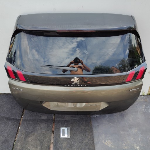 trunk door boot rear rear part PEUGEOT 5008 II EKL EKLD KAMERA