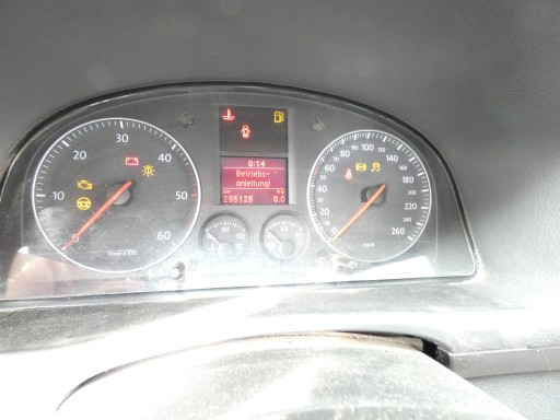dials dials VW TOURAN and 1.9 TDI BKC 03-10 1T0920862A 295 TYS PRZEBIEGU