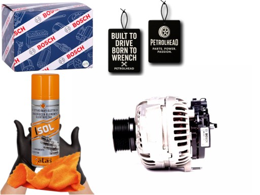 BOS1 986 - Генератор volvo fh fh ii fm fm ii fmx fmx iii d13a36 #petrolhead pro+ kit4