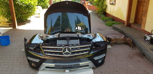 ML W166 КАПОТ БАМПЕР РЕМЕНЬ ПЕРЕДНИЕ КРЫЛЬЯ AMG 197