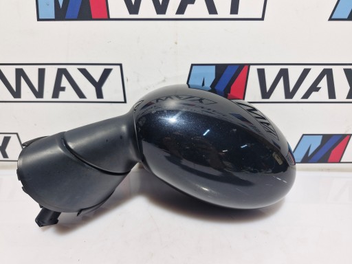 MINI COOPER R52 mirror left 3PIN A25/9 ASTRO BLACK METALLIC