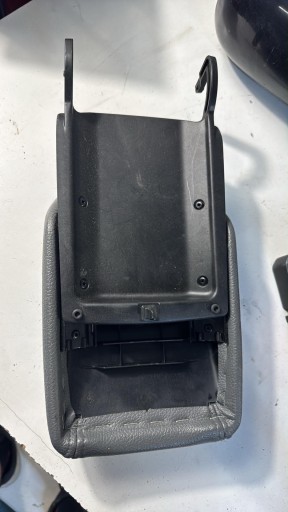 armrest SAAB 9-3 II 93 SKORZANY grey 02-11r grey leather Z REGULACJA
