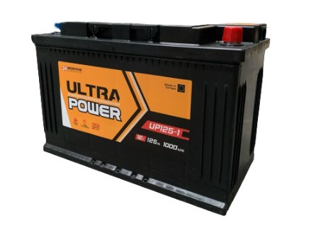 UP125-1 - Акумулятор Ultra Power 125ah 1000A український потужний