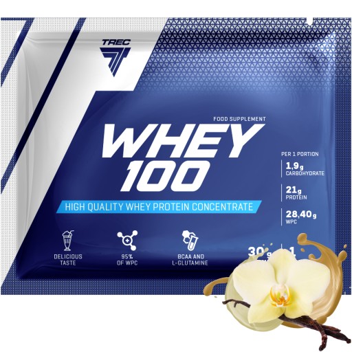 Протеїнова добавка Trec Nutrition 30 г зі смаком ванілі