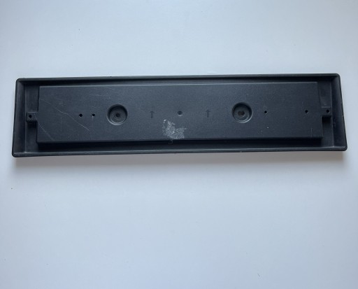 TESLA MODEL X 2021- frame below TABLICE rear part 1657971-00-A 1657963-00-A