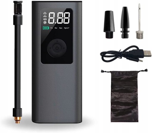 Переносной воздушный насос для автомобильных шин,