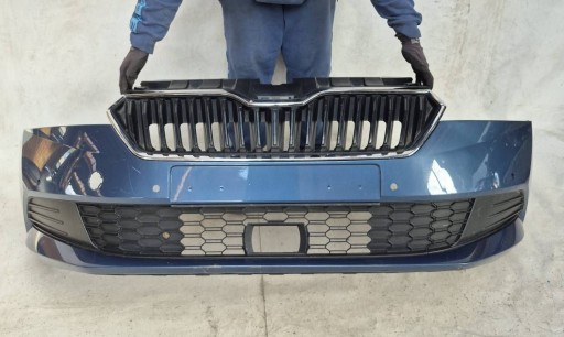 SKODA FABIA III 6V LIFT 18- bumper front front PDC 6V0807221F