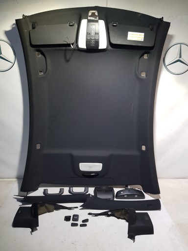 MERCEDES W207 COUPE AMG nero CIELO INTERNO SUFIT KOMPLET