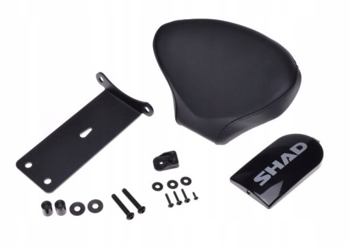 IS5M17114 - СПИНКА ПАСАЖИРА SHAD ДЛЯ HONDA PCX 125 ЧОРНИЙ