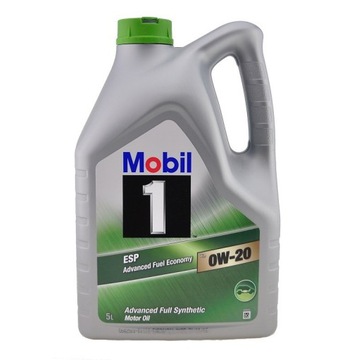 МАСЛО MOBIL 1 ESP X2 0W20 5л