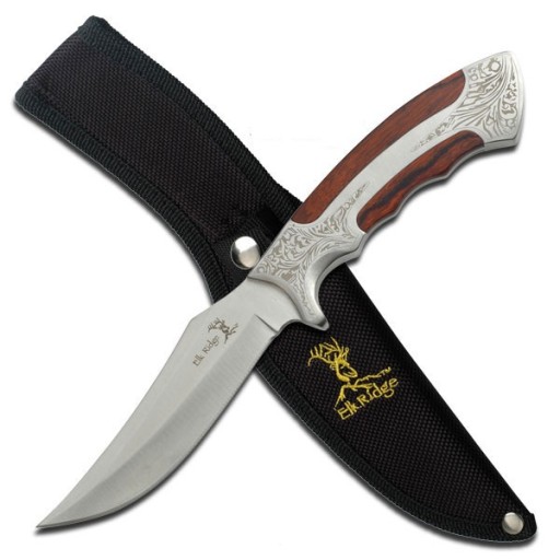 МИСЛИВСЬКИЙ НІЖ З ФІКСОВАНИМ КЛИНКОМ ELK RIDGE ER-269