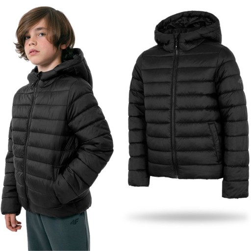 4F Дитяча куртка софтшел на осінь, літо та весну, розмір 152