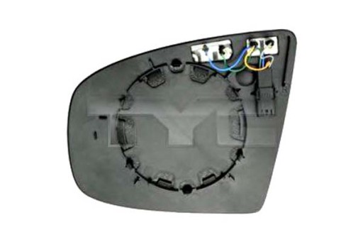 303-0114-1 - TYC стекло зеркала BMW X5 XDRIVE 30 D (E70)