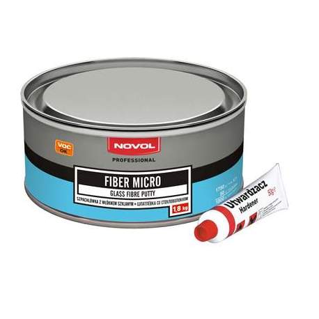 NOVOL ШПАТЛЕВКА ВОЛОКНА MICRO 1,8 КГ ДУХ