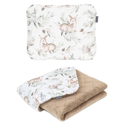 Дитяча ковдра VELVET PIK 75x100 + ПОДУШКА - OC