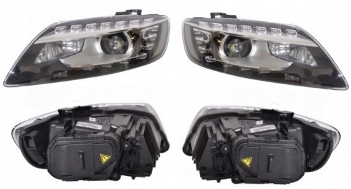 1371092V 1371102V - ФАРА AUDI Q7 4L 09- ОРИГИНАЛ VALEO L+R