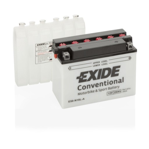 АККУМУЛЯТОР EXIDE 12V 20AH/260A P+ E50-N18L-A изображение 1