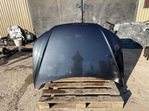 Капот hyundai santa fe ii капот черный