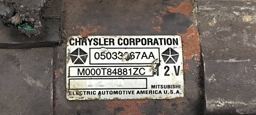 starter M000T84881ZC CHEVROLET CRUZE