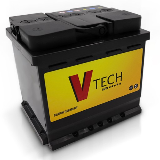 VT50 - Автомобільний акумулятор VTECH 12V 53AH 480A BEST