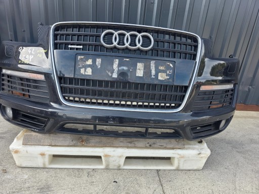 bumper front AUDI Q7 4L S LINE washers PDC complete original LZ9Y !!!