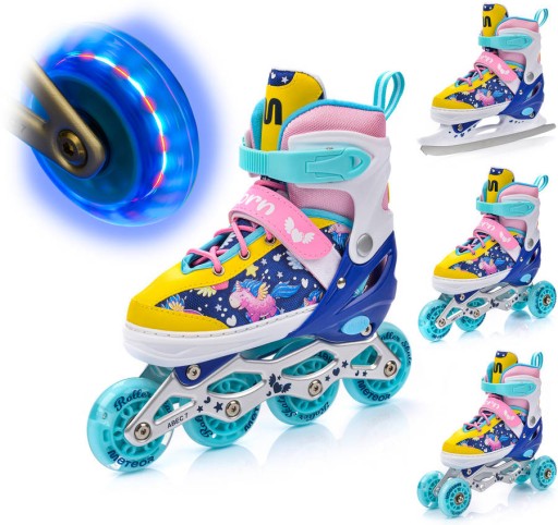 Ковзани Meteor 4in1 Unicorn S