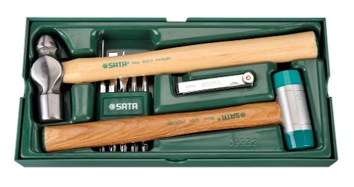 ВСТАВКА НАБІР МОЛОТКІВ РІЗАКИ 4LEM SATA 09932