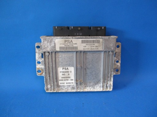 Комп'ютерний контролер двигуна citroen c3 peugeot 9650825180