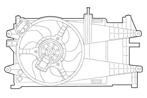 MAGNETI MARELLI VENTILÁTOR CHLADIČA FIAT PUNTO 1.