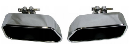 НАКОНЕЧНИК глушника 2 ШТ.Хром BMW 5 F10