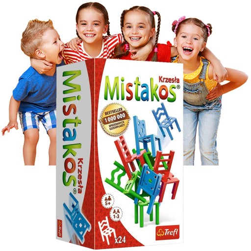 Аркадна гра Mistakos Боротьба за табурети Trefl