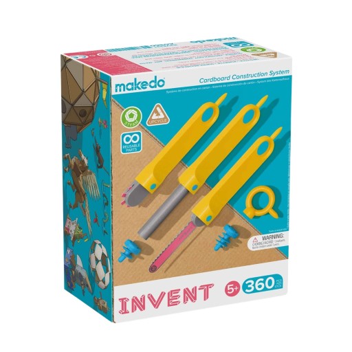 Конструкторський інструментарій Makedo Invent