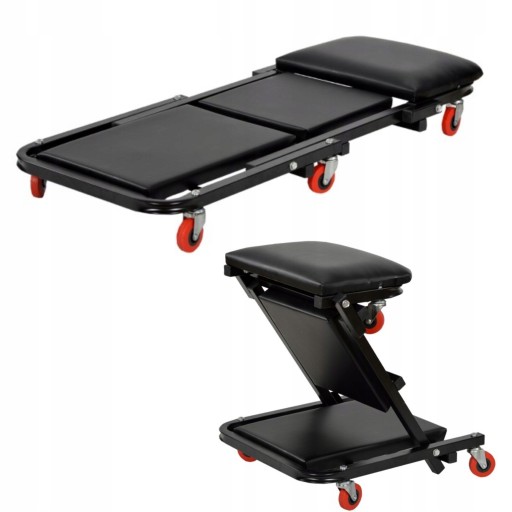 СТУЛ ДЛЯ МАСТЕРСКОЙ, СТУЛ ДЛЯ СИДЕНЬЯ АВТОМОБИЛЯ, РЕГУЛИРУЕМАЯ ТЕЛЕЖКА