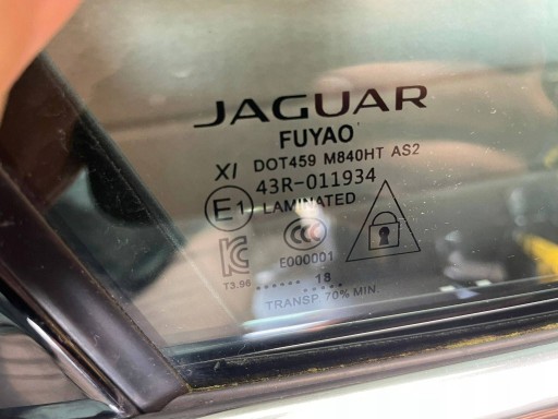 door rear. rear part side right Jaguar and-Pace EBONY BLACK JBC1807