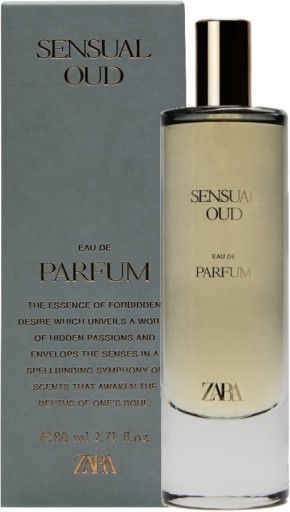 Dámsky parfum SENSUAL OUD ZARA 2024 ! 80ml EDP