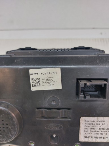 dials dials FORD FOCUS MK3 1.6 petrol ANGLIK BM5T10849BN
