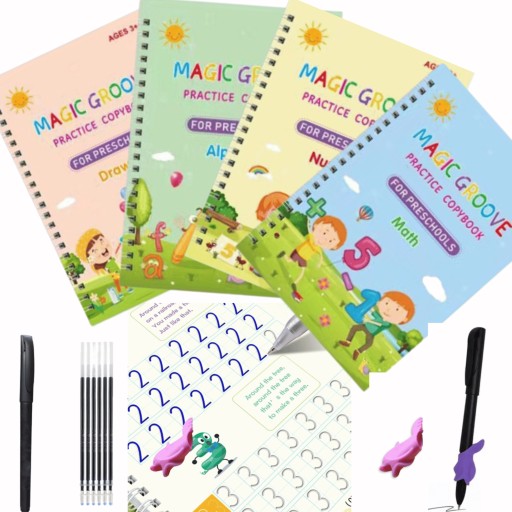 НАБІР ЧАРІВНИХ КНИГ ДЛЯ НАВЧАННЯ ПИСАТИ НАУКА