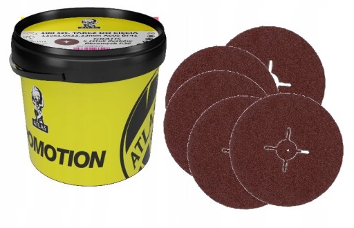 NORTON ATLAS 125x1 ріжучий диск X100 + диски