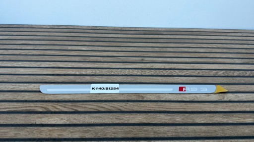 AUDI RS3 8V 8V4 left moulding threshold front cap CHROM K140/SI254