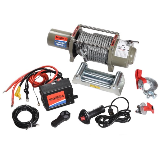 Титанова лебідка Renegade 16800lbs 7.6 T