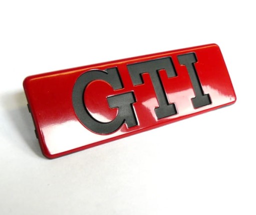 191853714 - ЕМБЛЕМА ЗНАЧОК GTI В БІЧНІЙ ПАНЕЛІ VW GOLF II MK