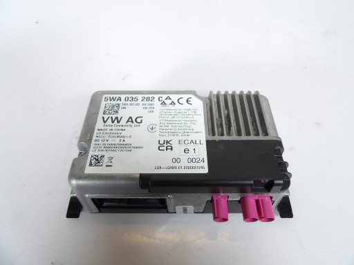 DEMONTCARS-66618-5WA035282 - Skoda интегрирует модуль онлайн-сервисов 5wa035282