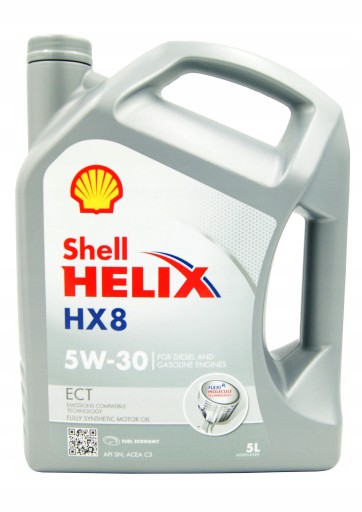 HX8 - Моторне масло SHELL HELIX 5W30 5L VW 504 507 C3