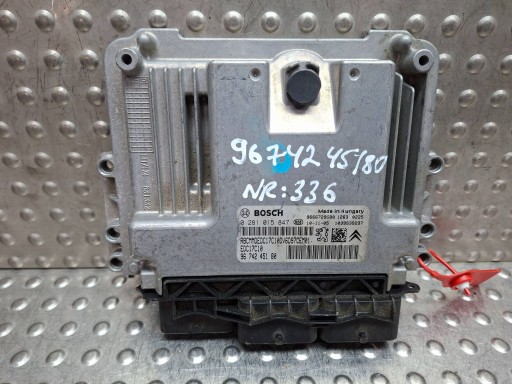 control unit of the engine 0281015847 9666729580 9674245180 PEUGEOT CITROEN 1.6 HDI