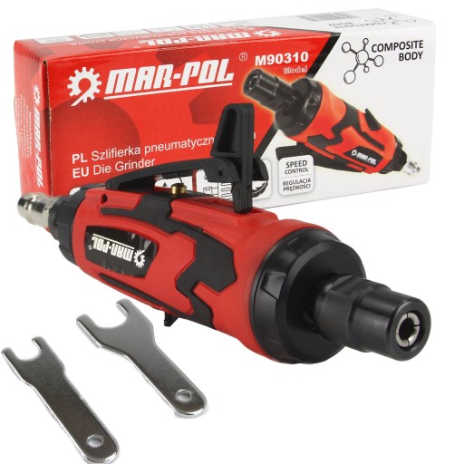 ПРЯМИЙ / КОМПОЗИТНИЙ ПНЕВМАТИЧНИЙ ШЛІФУВАЛЬНИЙ ВЕРСТАТ